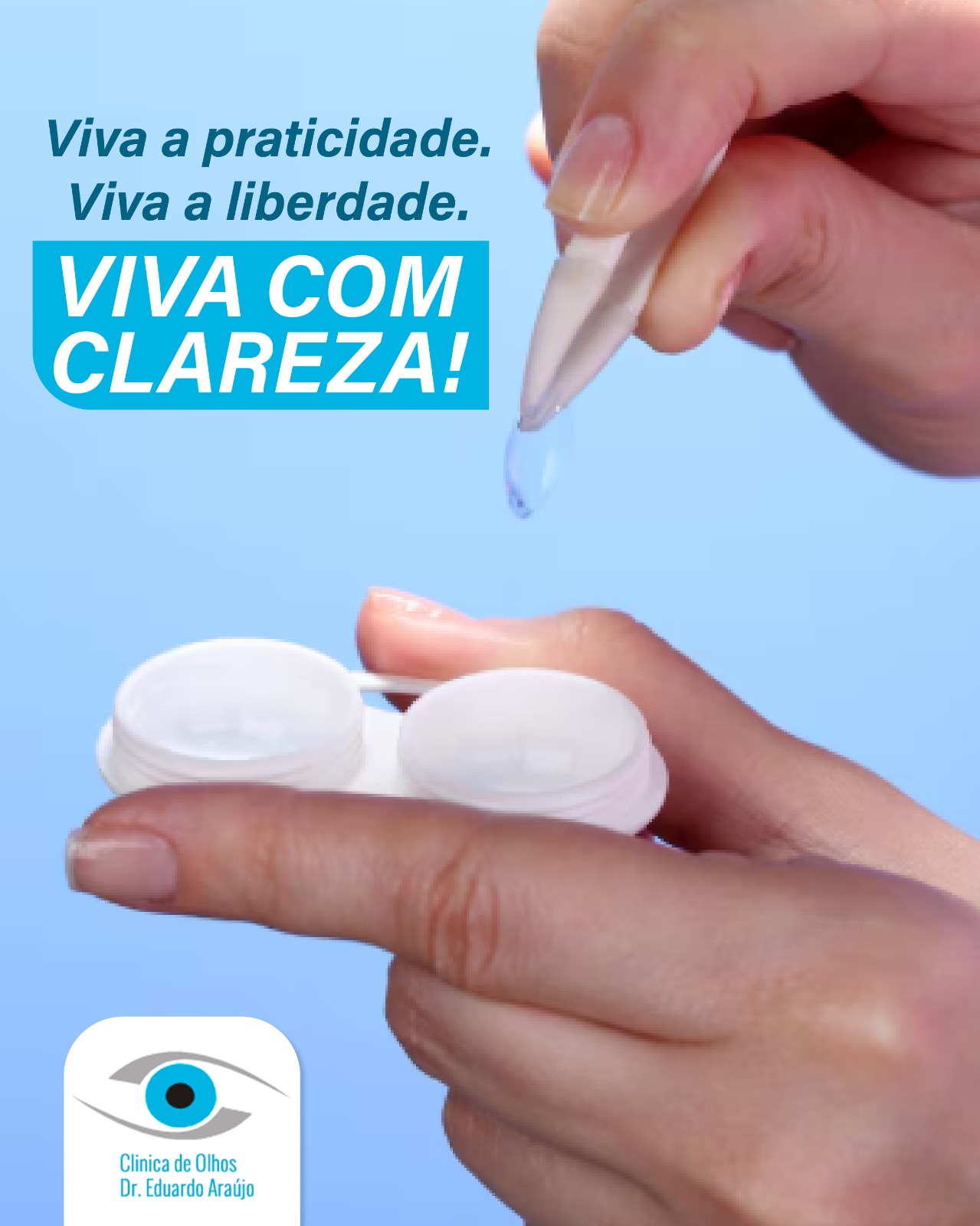 Viva a praticidade. Viva a liberdade